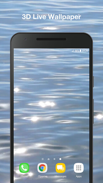 Emulate Android APK Sea Waves Live Wallpaper