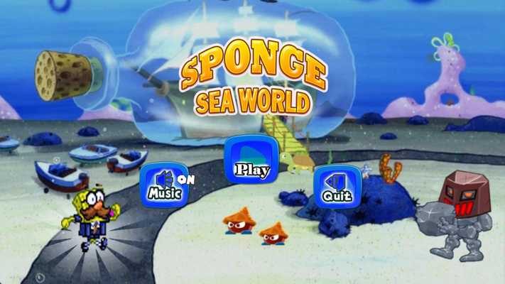 Emulate Android APK Sea Word Sponge Adventure 2018