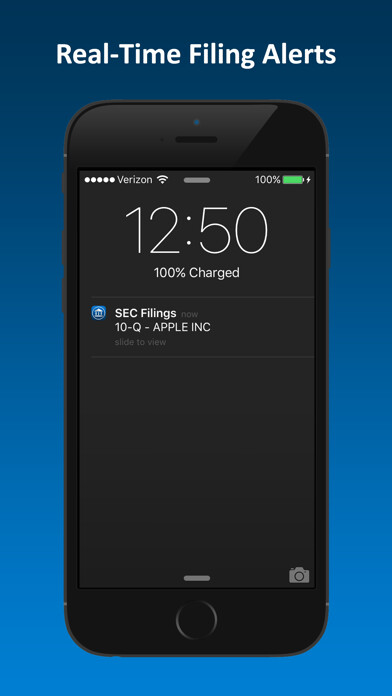 Emulate iPhone app SEC Filing Alerts using MyAndroid Emulate iPhone app SEC Filing Alerts using MyAndroid