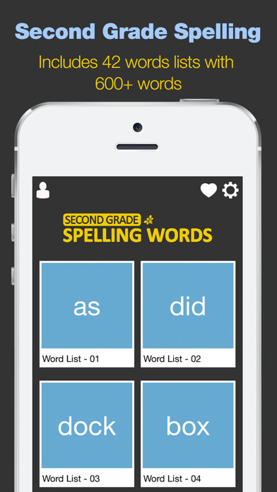 Emulate iPhone app Second Grade Spelling Words using MyAndroid Emulate iPhone app Second Grade Spelling Words using MyAndroid