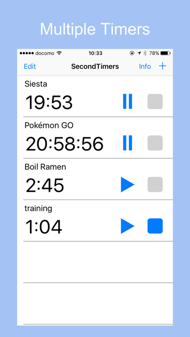 Emulate iPhone app Second Timers using MyAndroid Emulate iPhone app Second Timers using MyAndroid