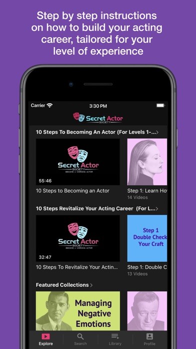Emulate iPhone app Secret Actor Society using MyAndroid Emulate iPhone app Secret Actor Society using MyAndroid