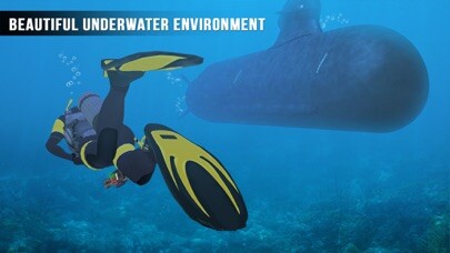 Emulate iPhone app Secret Agent Underwater: Scuba Diving using MyAndroid