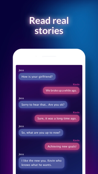 Emulate iPhone app SECRET BOOK: text chat stories using MyAndroid Emulate iPhone app SECRET BOOK: text chat stories using MyAndroid