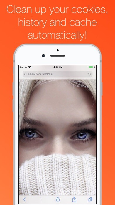 Emulate iPhone app Secret Browser using MyAndroid