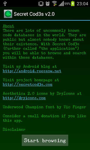 Run android online APK Secret Cod3s from MyAndroid or emulate Secret Cod3s using MyAndroid