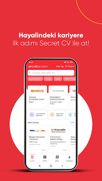 Run android online APK Secretcv - İş İlanı Ara Bul from MyAndroid or emulate Secretcv - İş İlanı Ara Bul using MyAndroid Run android online APK Secretcv - İş İlanı Ara Bul from MyAndroid or emulate Secretcv - İş İlanı Ara Bul using MyAndroid