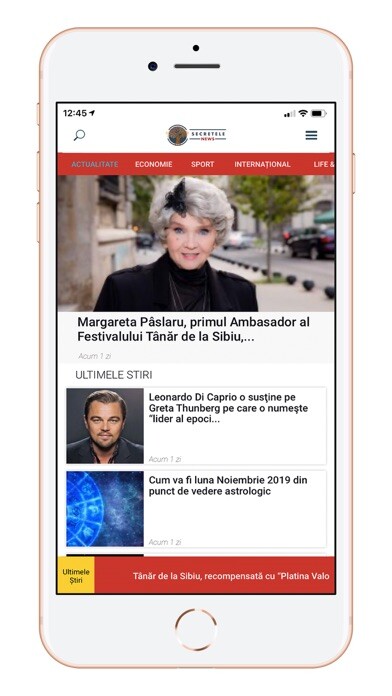 Emulate iPhone app Secretele News using MyAndroid Emulate iPhone app Secretele News using MyAndroid