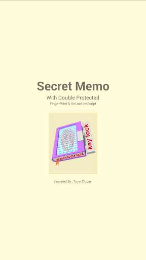 Run android online APK Secrete Memo from MyAndroid or emulate Secrete Memo using MyAndroid