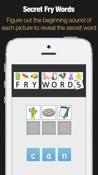 Emulate iPhone app Secret Fry Words using MyAndroid Emulate iPhone app Secret Fry Words using MyAndroid