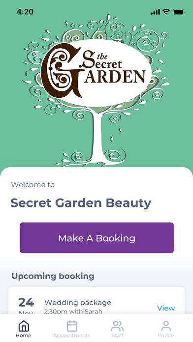 Emulate iPhone app Secret Garden Beauty using MyAndroid Emulate iPhone app Secret Garden Beauty using MyAndroid