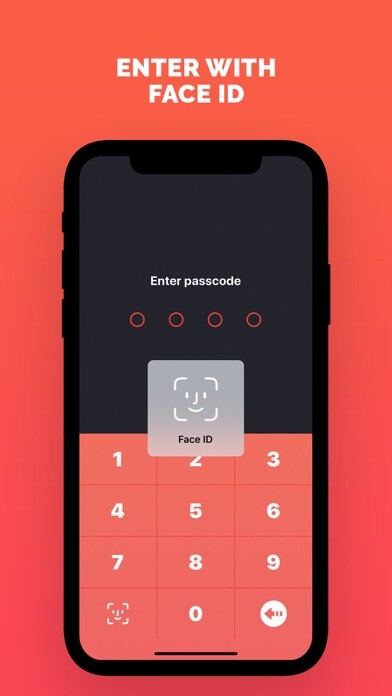 Emulate iPhone app Secret Notes - Private Notepad using MyAndroid