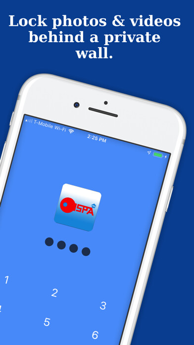 Emulate iPhone app Secret Photo Album Pro using MyAndroid