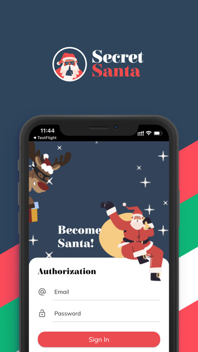 Emulate iPhone app Secret Santa App using MyAndroid Emulate iPhone app Secret Santa App using MyAndroid