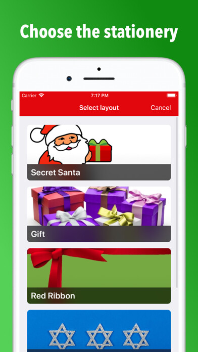 Emulate iPhone app Secret Santa - gift exchange using MyAndroid Emulate iPhone app Secret Santa - gift exchange using MyAndroid