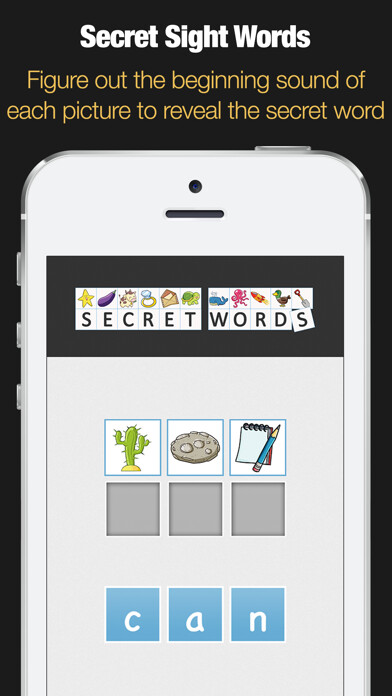 Emulate iPhone app Secret Sight Words using MyAndroid Emulate iPhone app Secret Sight Words using MyAndroid