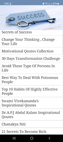 Run android online APK Secrets of Success Motivation from MyAndroid or emulate Secrets of Success Motivation using MyAndroid Run android online APK Secrets of Success Motivation from MyAndroid or emulate Secrets of Success Motivation using MyAndroid