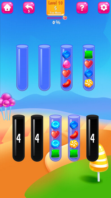 Emulate iPhone app Secret Tube Candy Sort using MyAndroid Emulate iPhone app Secret Tube Candy Sort using MyAndroid