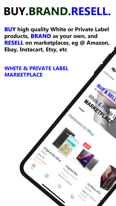 Emulate iPhone app Section H™ wStore - Buy & Sell using MyAndroid