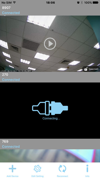 Emulate iPhone app SecuFirst HD Professional using MyAndroid