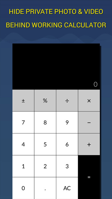 Emulate iPhone app Secure Calculator Vault using MyAndroid Emulate iPhone app Secure Calculator Vault using MyAndroid