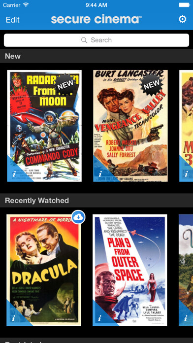 Emulate iPhone app SecureCinema using MyAndroid Emulate iPhone app SecureCinema using MyAndroid