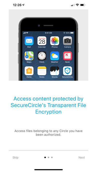 Emulate iPhone app SecureCircle using MyAndroid Emulate iPhone app SecureCircle using MyAndroid