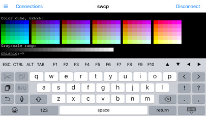 Emulate iPhone app SecureCRT using MyAndroid