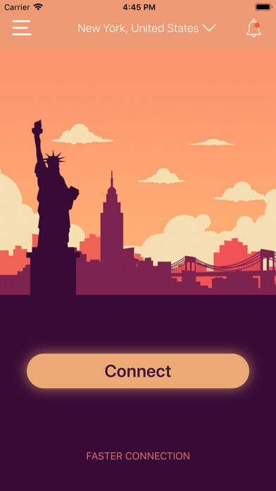 Emulate iPhone app Secured VPN Pro using MyAndroid