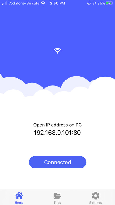 Emulate iPhone app Secure File Manager using MyAndroid