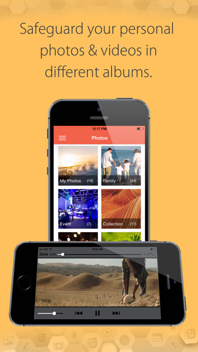 Emulate iPhone app Secure Gallery & Password Vault - Hide Photo Video using MyAndroid Emulate iPhone app Secure Gallery & Password Vault - Hide Photo Video using MyAndroid