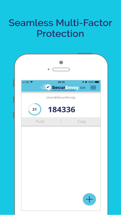 Emulate iPhone app SecurEnvoy Authenticator using MyAndroid