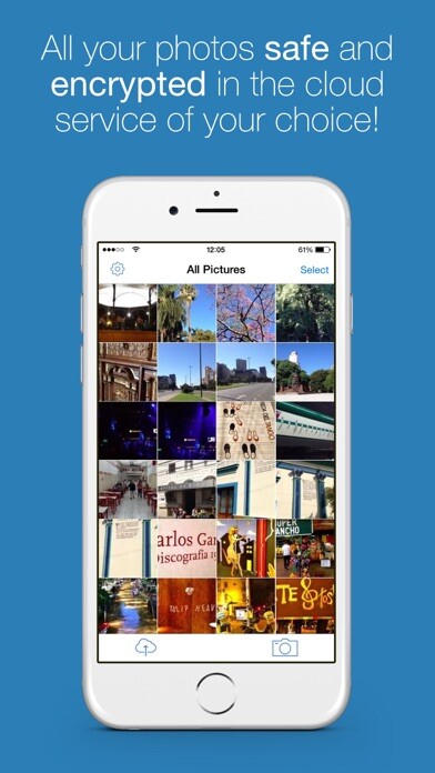 Emulate iPhone app Secure Photo Cloud - secure photo backup using MyAndroid Emulate iPhone app Secure Photo Cloud - secure photo backup using MyAndroid