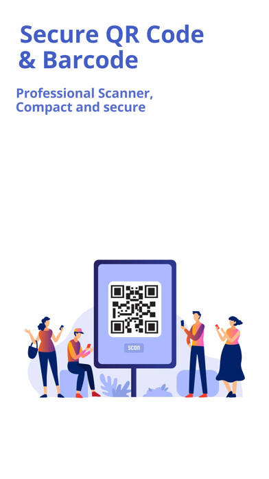 Emulate iPhone app Secure QR Code & Barcode using MyAndroid