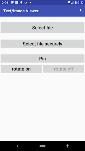 Run android online APK Secure text/image viewer to pin documents from MyAndroid or emulate Secure text/image viewer to pin documents using MyAndroid