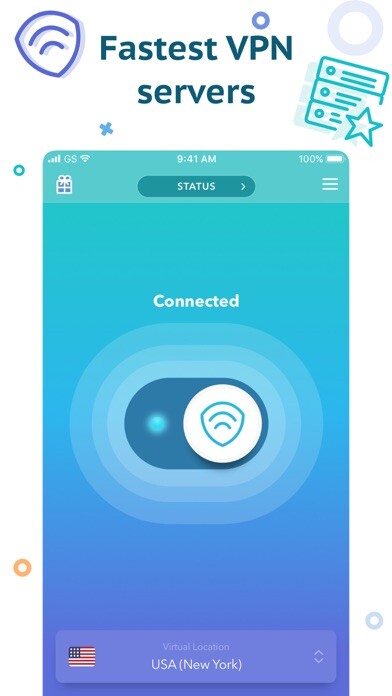 Emulate iPhone app Secure VPN & Proxy by Snowd using MyAndroid