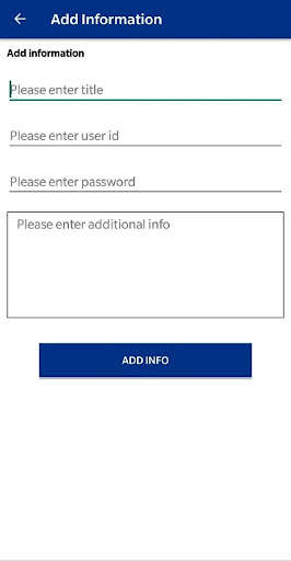 Run android online APK Secure Wallet-Secure Credentials And Data from MyAndroid or emulate Secure Wallet-Secure Credentials And Data using MyAndroid