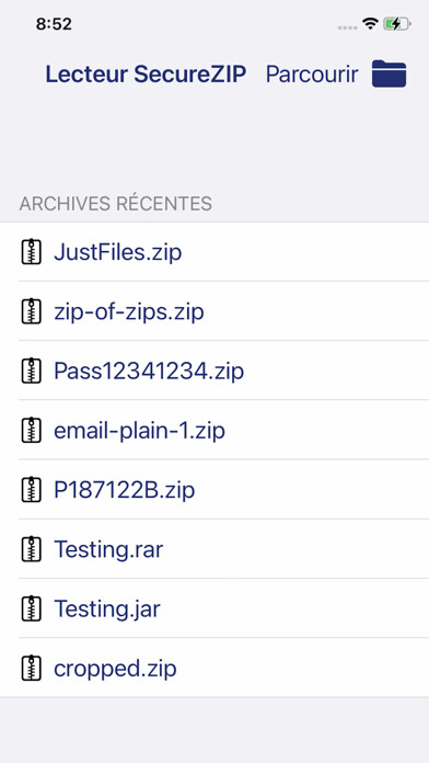 Emulate iPhone app SecureZIP Reader using MyAndroid Emulate iPhone app SecureZIP Reader using MyAndroid
