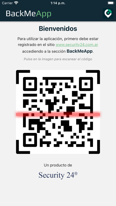 Emulate iPhone app Security 24 BackMeApp using MyAndroid Emulate iPhone app Security 24 BackMeApp using MyAndroid