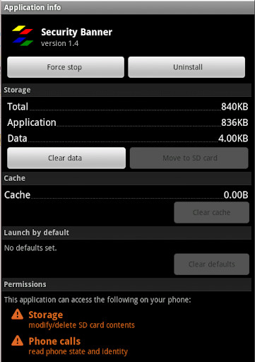 Run android online APK Security Banner Widget from MyAndroid or emulate Security Banner Widget using MyAndroid Run android online APK Security Banner Widget from MyAndroid or emulate Security Banner Widget using MyAndroid
