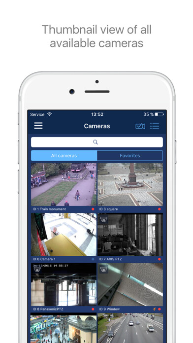 Emulate iPhone app SecurOS Mobile 11 using MyAndroid