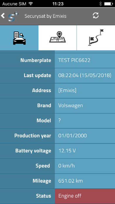 Emulate iPhone app Securysat by EMIXIS using MyAndroid Emulate iPhone app Securysat by EMIXIS using MyAndroid