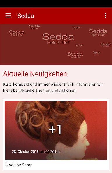 Run android online APK Sedda Hair  Nail from MyAndroid or emulate Sedda Hair  Nail using MyAndroid