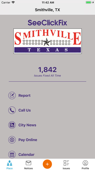 Emulate iPhone app SeeClickFix Smithville using MyAndroid Emulate iPhone app SeeClickFix Smithville using MyAndroid
