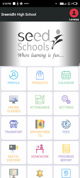 Run android online APK Seeds Schools Parent App from MyAndroid or emulate Seeds Schools Parent App using MyAndroid