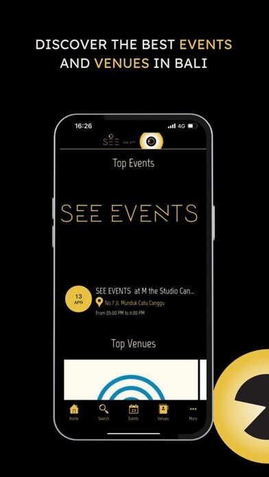 Emulate iPhone app SEE - Events in Bali using MyAndroid Emulate iPhone app SEE - Events in Bali using MyAndroid
