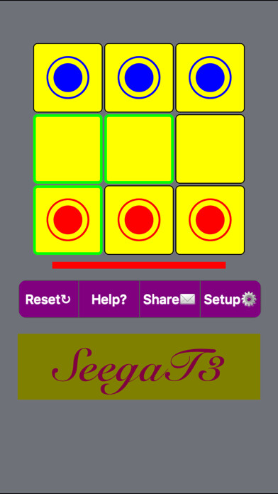 Emulate iPhone app SeegaT3 - Modern 3x3 Seega using MyAndroid Emulate iPhone app SeegaT3 - Modern 3x3 Seega using MyAndroid