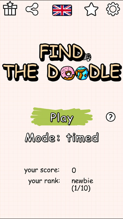 Emulate iPhone app Seek And Find The Doodle using MyAndroid