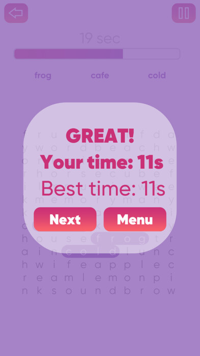 Emulate iPhone app Seek-a-word using MyAndroid Emulate iPhone app Seek-a-word using MyAndroid
