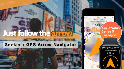 Emulate iPhone app Seeker / GPS Arrow Navigator using MyAndroid Emulate iPhone app Seeker / GPS Arrow Navigator using MyAndroid